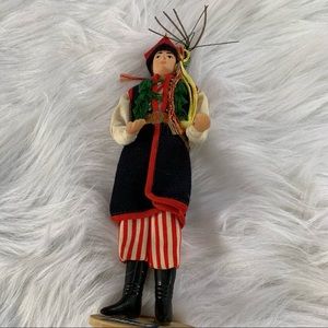 Antique Orvis Travel Office polish porcelain doll